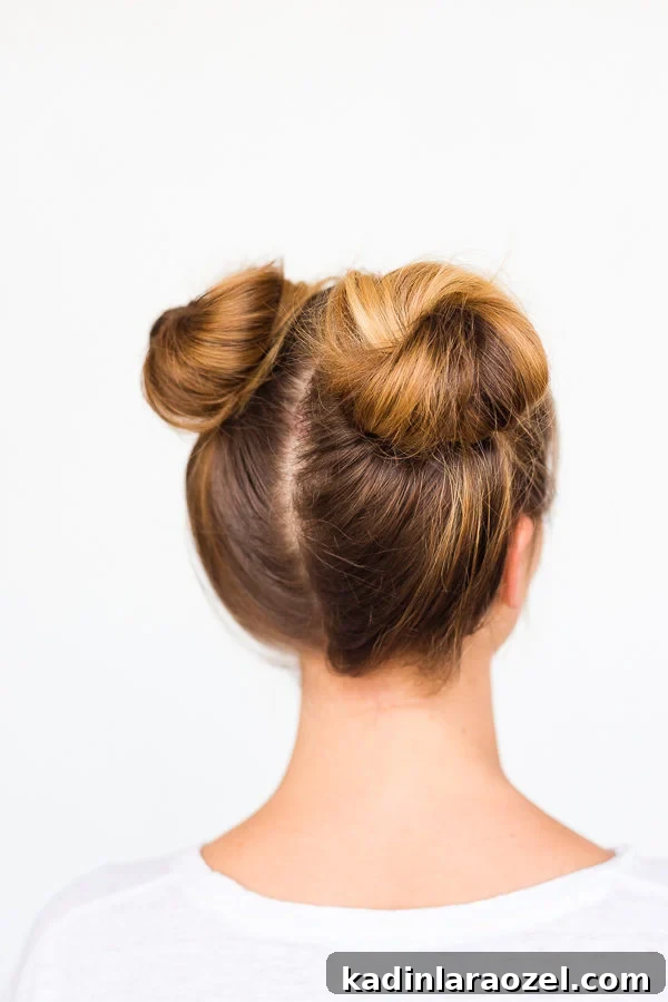 Double bun