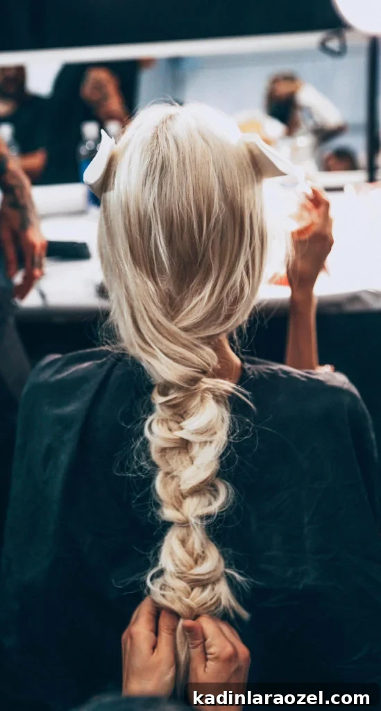 Runway inspired hair
