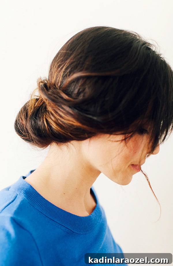 5 minute updo