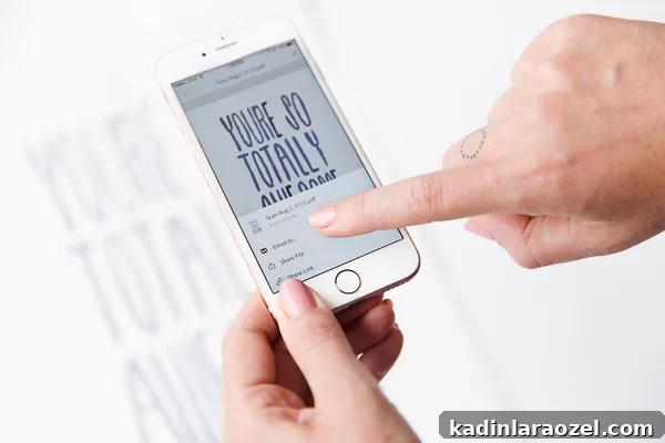 How to make printables using your phone.