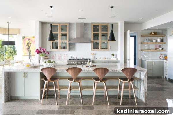 Large quartzite island