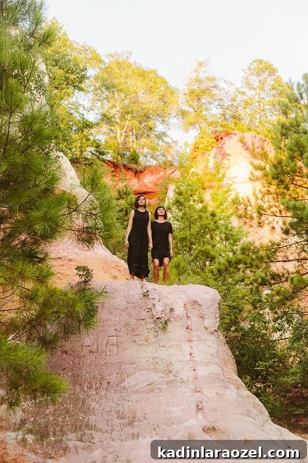 Discovering Providence Canyon: Photos and Travel Tips 7 Seeing double in Providence Canyon