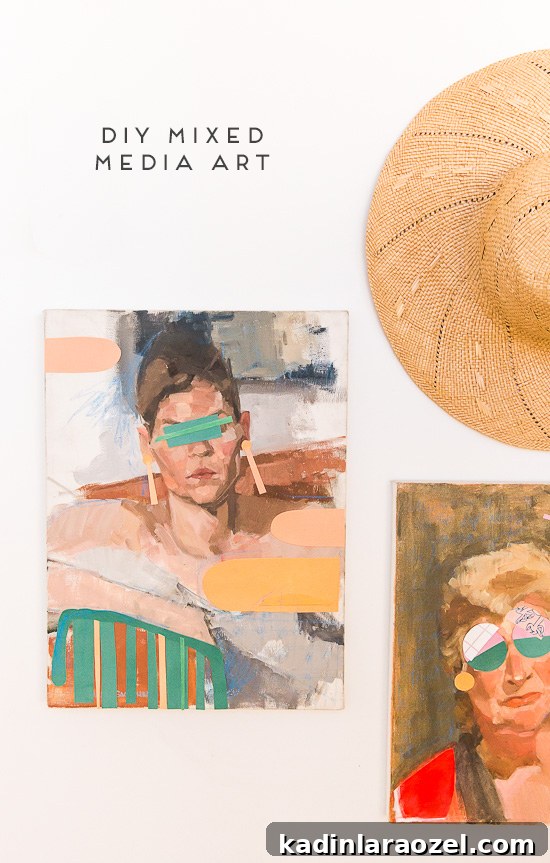 Mix It Up: How to Make DIY Mixed Media Artwork