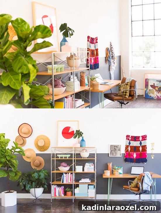 Before and After: Cluttered Desk Transformed into Minimal Workspace 6 Before and After: A Cluttered Workspace Gets a Minimal, Modern Makeover