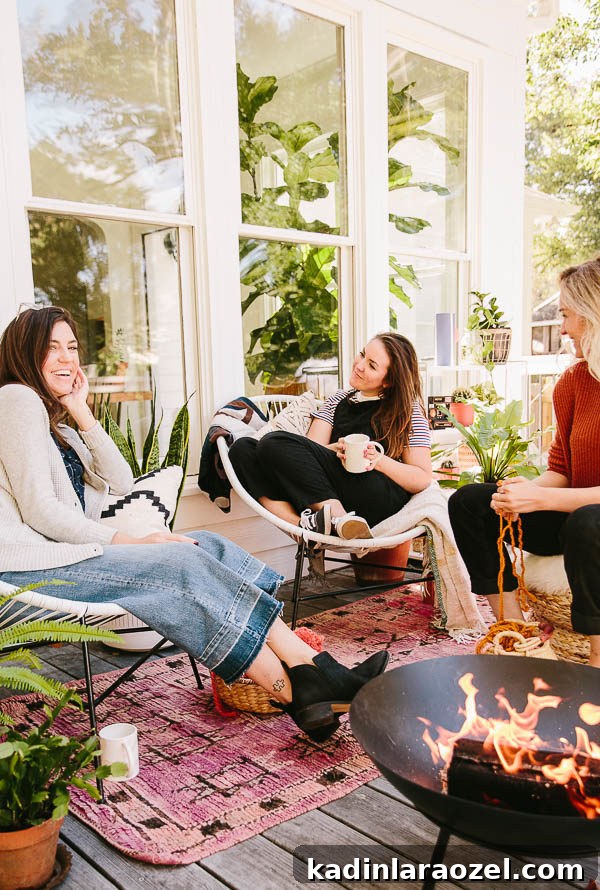 How to Throw a Stylish (But Cozy) Campfire Craft Night