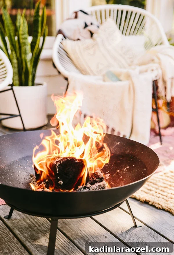How to Throw a Stylish (But Cozy) Campfire Craft Night