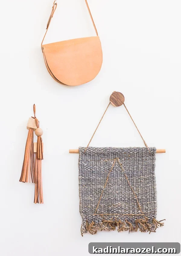Wall Crawl: An Easy Embroidered Wall Art Idea
