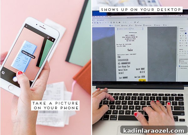 How I keep track of all of my receipts digitally. Check out this post for keeping tracking of receipts easily (you can even search for them by keyword on your desktop). #blogging #bloggingbusiness #blogtools