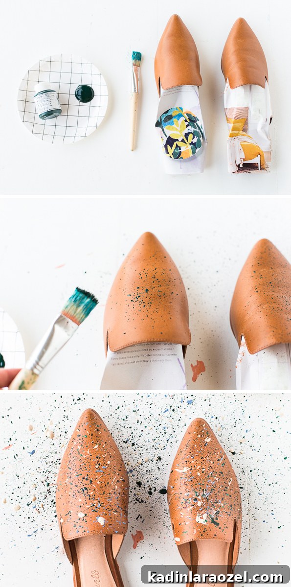 DIY Painted Shoe Makeover: Transform Old Sneakers at Home 3 Shoe Win: DIY Painter Shoes Makeover