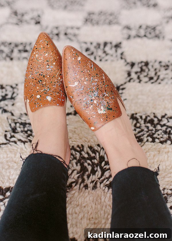 DIY Painted Shoe Makeover: Transform Old Sneakers at Home 4 DIY Painter Shoes Makeover