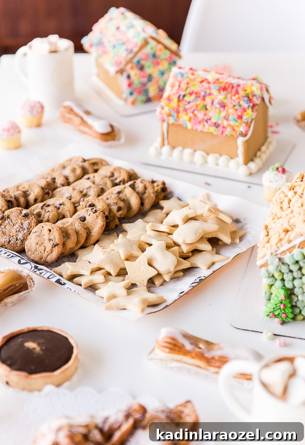 A holiday cookie swap! With recipes and cookie decorating ideas. #cookieswap #sweets #dessert #christmas #holiday