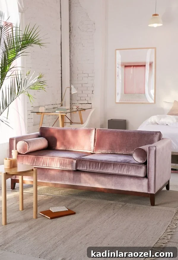 What do you think of the colorful couch trend? #colorful #moderninterior #interiorsinspo