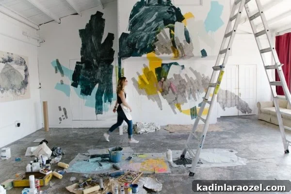 17 Incredible Female Artists You Should Follow Now 11 Heather Day! Click through for more incredible female artists you should be following right now. #artist #femaleartist #artwork #abstractart