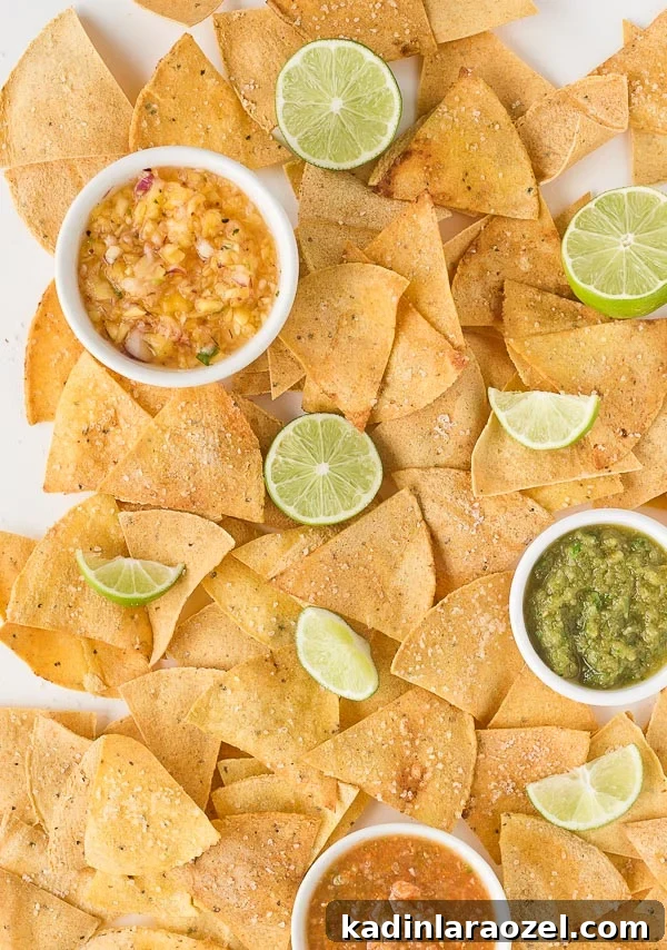 Homemade Lime Tortilla Chips and 3 Salsas for Cinco de Mayo 5 Homemade Lime Chips and (Three) Salsa Recipes for Cinco de Mayo. #chipsandsalsa #homemadechips #homemadesalsa #cincodemayo #recipe