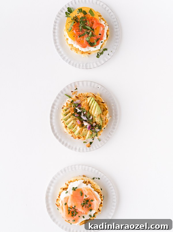 Brady Brunch: 3 Savory Hash Brown Nest Recipes for Your Next Brunch 3 Savory hash brown nests 3 ways at your next brunch. Click through for the recipe! #breakfast #brunch #recipe #hashbrowns #uniquehashbrown