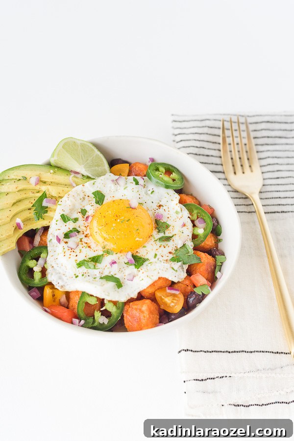 Monday Morning Mexican Breakfast Bowl Recipe That Wakes You Up 5 These Mexican breakfast bowls are dairy-free and vegetarian friendly (for those that eat eggs).