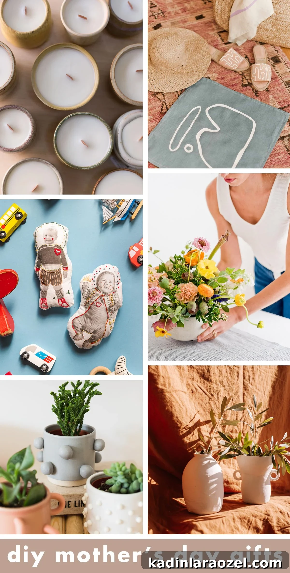 48 Unique DIY Mother's Day Gift Ideas for Cherished Moments 3 Roundup of DIY gifts that all feature home decor gifts