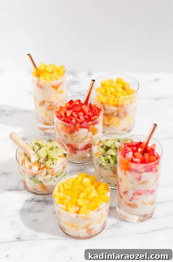 Donut Talk to Me Until I’ve Had My Parfait — National Donut Day Recipe 2 Yum! A donut parfait recipe for National Donut Day (June 1st). #nationaldonutday #donuts #parfait #uniqueparfait #dessertrecipe #fruitparfait