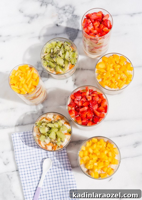 Donut Talk to Me Until I’ve Had My Parfait — National Donut Day Recipe 4 A donut parfait recipe for National Donut Day (June 1st). #nationaldonutday #donuts #parfait #uniqueparfait #dessertrecipe #fruitparfait