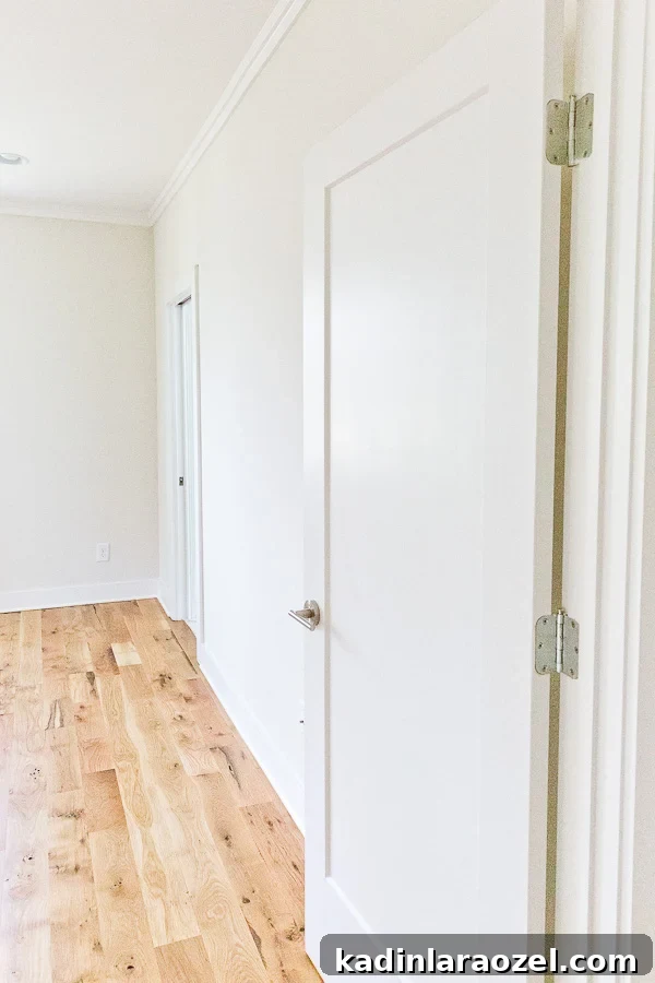 Before photos of organic modern master bedroom makeover. The home of Brittni Mehlhoff of Paper and Stitch. #bedroommakeover