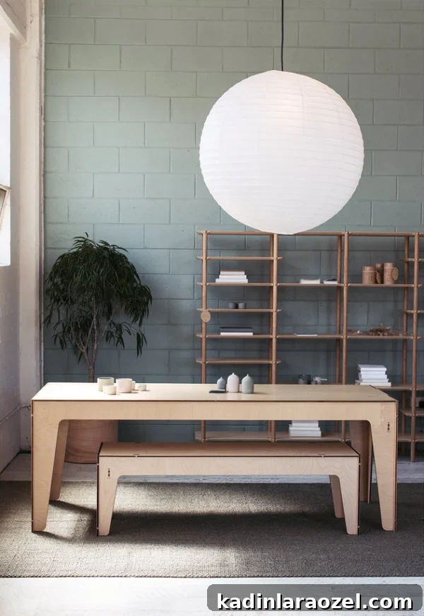 18 Inspiring Australian Designers and Artists to Know 18 Modern plywood table and shelving by Plyroom. Get down (under) with 18 Inpsiring Australian Designers and Artists #australiandesign #australia #designinspiration #plywood