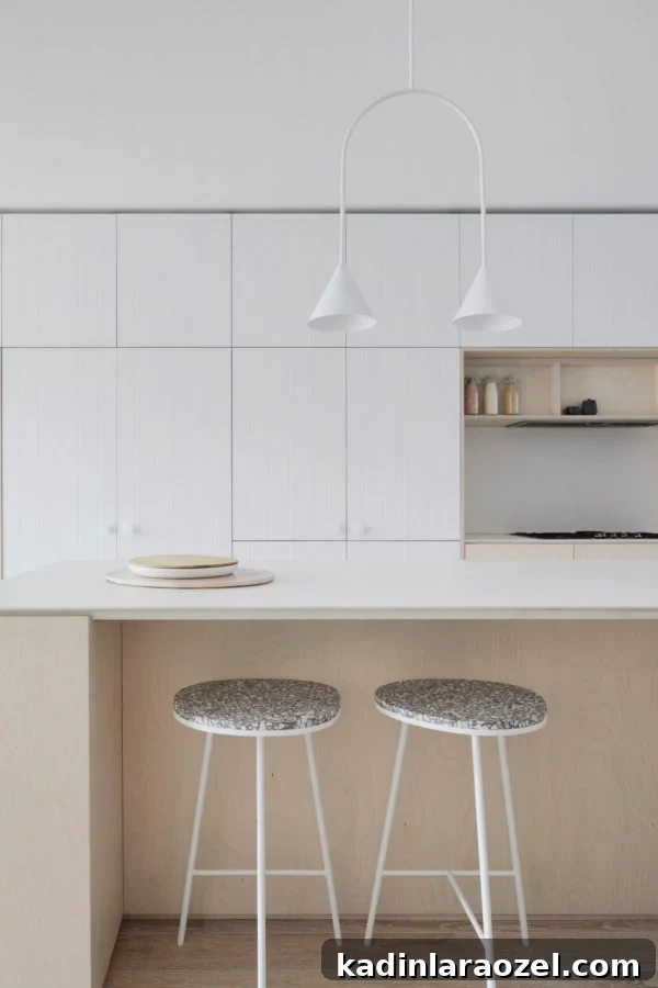 18 Inspiring Australian Designers and Artists to Know 6 Northbourne Architecture & Design studio. Get down (under) with 18 Inpsiring Australian Designers and Artists #australiandesign #australia #designinspiration #white #kitchen