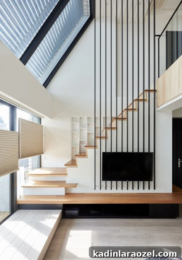 Modern Staircase Design Trend: Should You Upgrade Your Steps? 7 Asian modern staircase design via Hey!Cheese