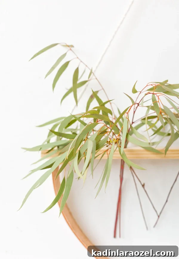 How to make a minimal wall hanging DIY that doubles as a plant holder. #wallhanging #diyart #diywallart #diyplanter #diy #weekendproject