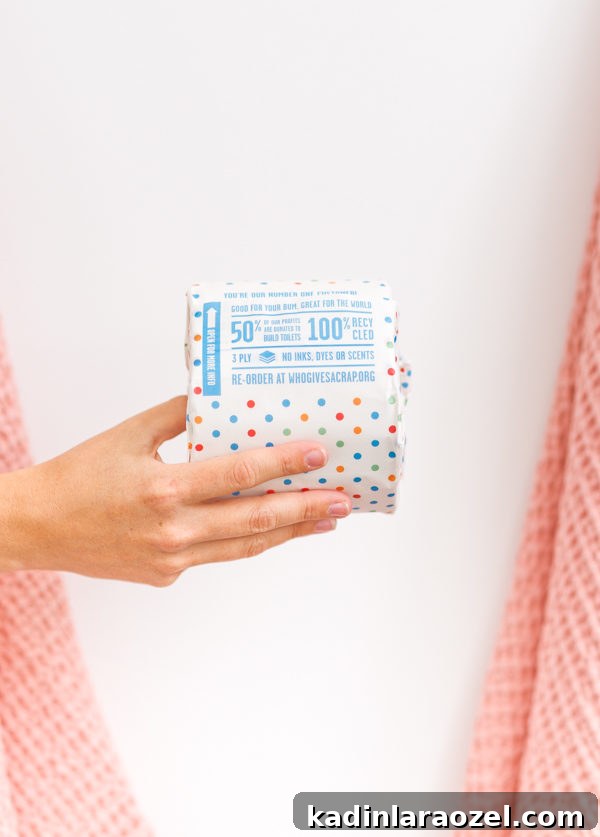 Guest Bathroom Essentials: 3 Must-Have Items for Visitors 6 Toilet paper packaging displayed