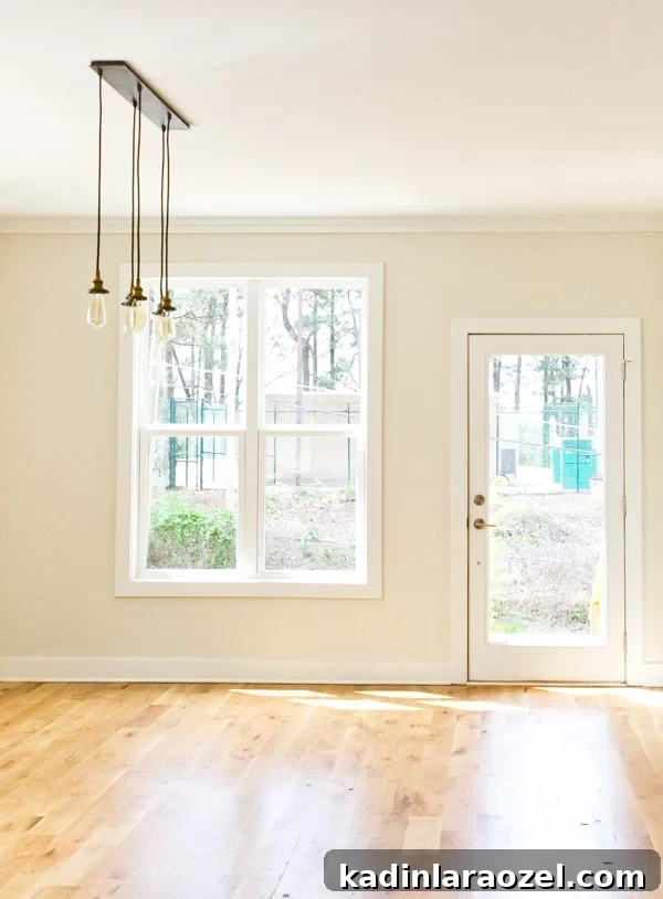 'Before' dining room makeover