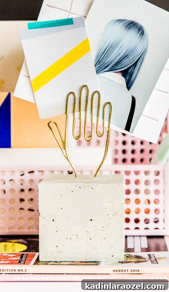 Unique Back to School Ideas: A DIY Desk Organizer for Paper. #backtoschool #backtoschooldiy #diy #diyideas #backtoschoolideas