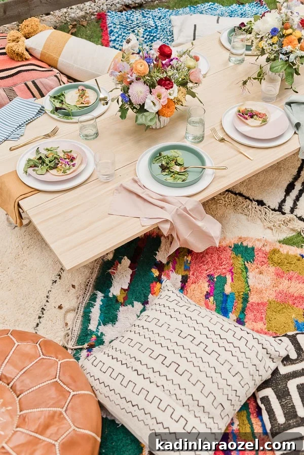 How to throw the perfect end of summer get-together. Click through for entertaining tips from Brittni Mehlhoff of Paper and Stitch. #summerentertaining #entertainingideas #entertainingtips #dinnerparty #outdoorentertaining