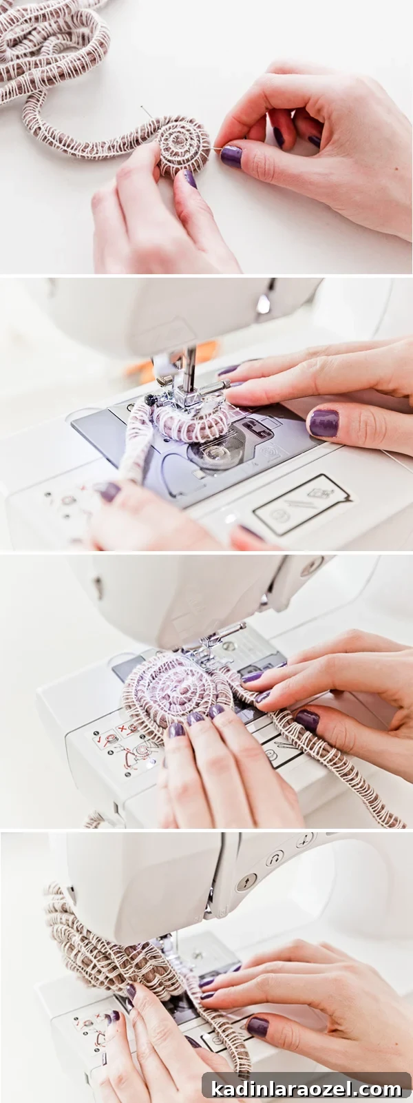 DIY rope bowls! They're so easy. Great project for beginning sewers! #sewingdiy #easysewingproject #diy #diydecor #homedecor #organicmodern