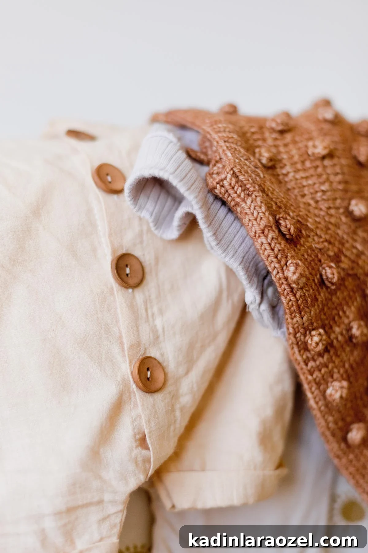Natural Fabric Dyeing: How to Dye Clothes with Plant-Based Colors 2 Closeup of naturally dyed clothing for kids and adults