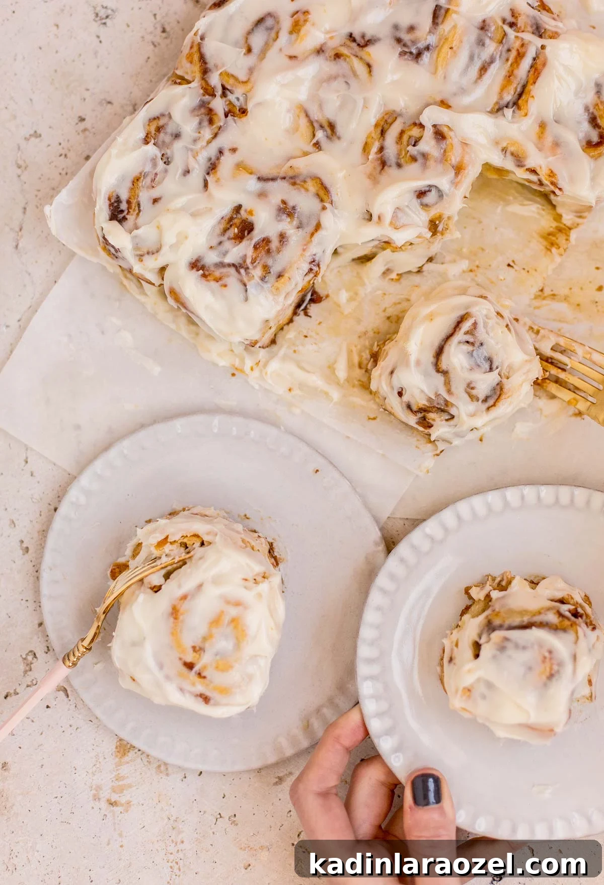 Pumpkin Cinnamon Rolls with Cream Cheese Glaze 6 img 86048 5