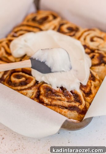 Pumpkin Cinnamon Rolls with Cream Cheese Glaze 10 img 86048 9