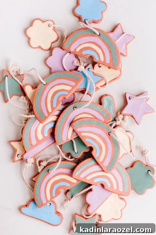 DIY Terracotta Clay Ornaments for Christmas and Year-Round Decor 7 Terracotta Clay Ornaments DIY examples