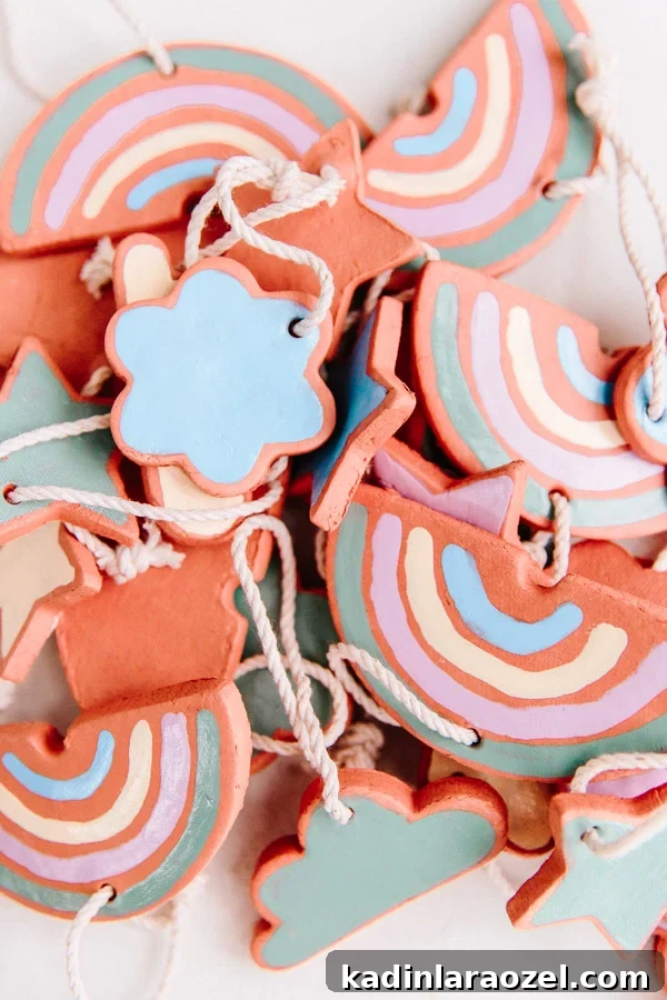 DIY Terracotta Clay Ornaments for Christmas and Year-Round Decor 9 Terracotta Clay Ornaments DIY examples