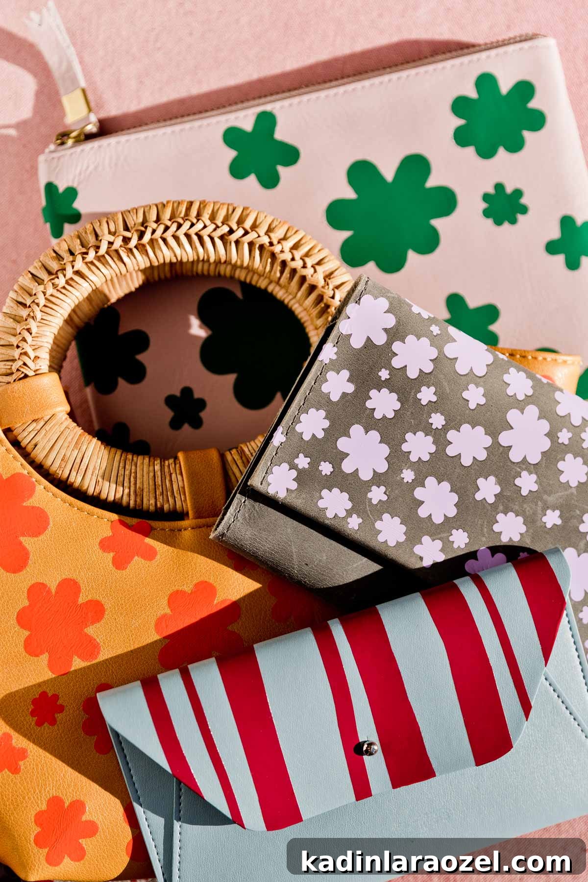 DIY Iron-On Decals for Purses, Pouches & Gifts This Mother’s Day 7 Mother's Day DIY to Try: Iron-On Decals for Purses, Pouches and More. #mothersday #diy #diygift #diydecal #diypurse #patternonpattern #patternbag