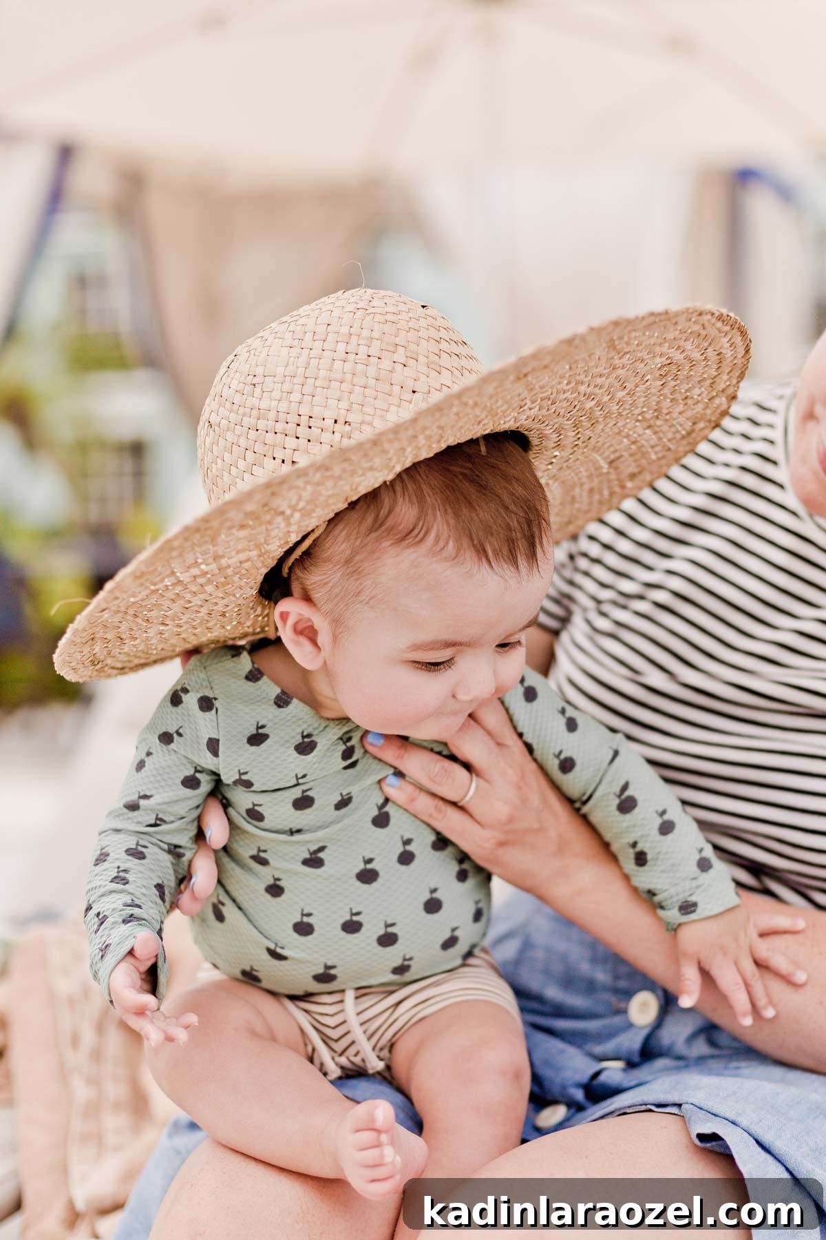 Oh Baby! A Tropical Vacation to Turks and Caicos with a Baby (at Beaches Turks and Caicos) #turksandcaicos #beachvacation #babystrawhat #kidsstrawhat