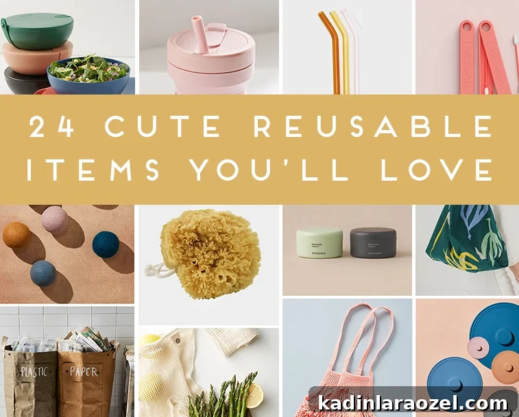 A shopping guide with eco friendly products that will replace single use items.