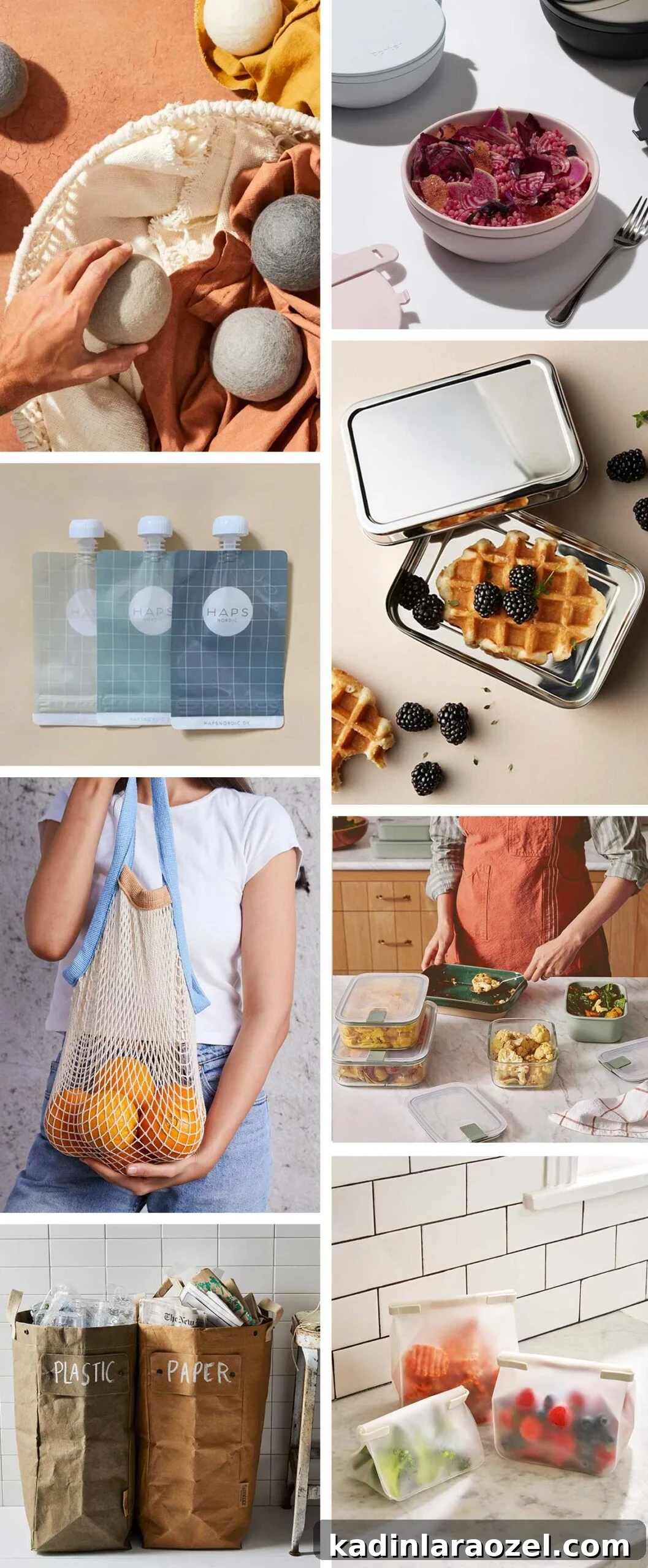 reusable eco friendly items roundup - cute and stylish pieces that you can use again and again