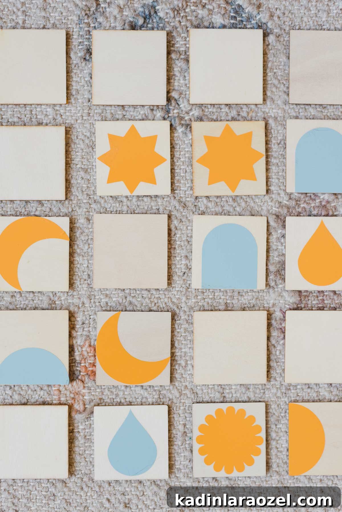 DIY memory game idea