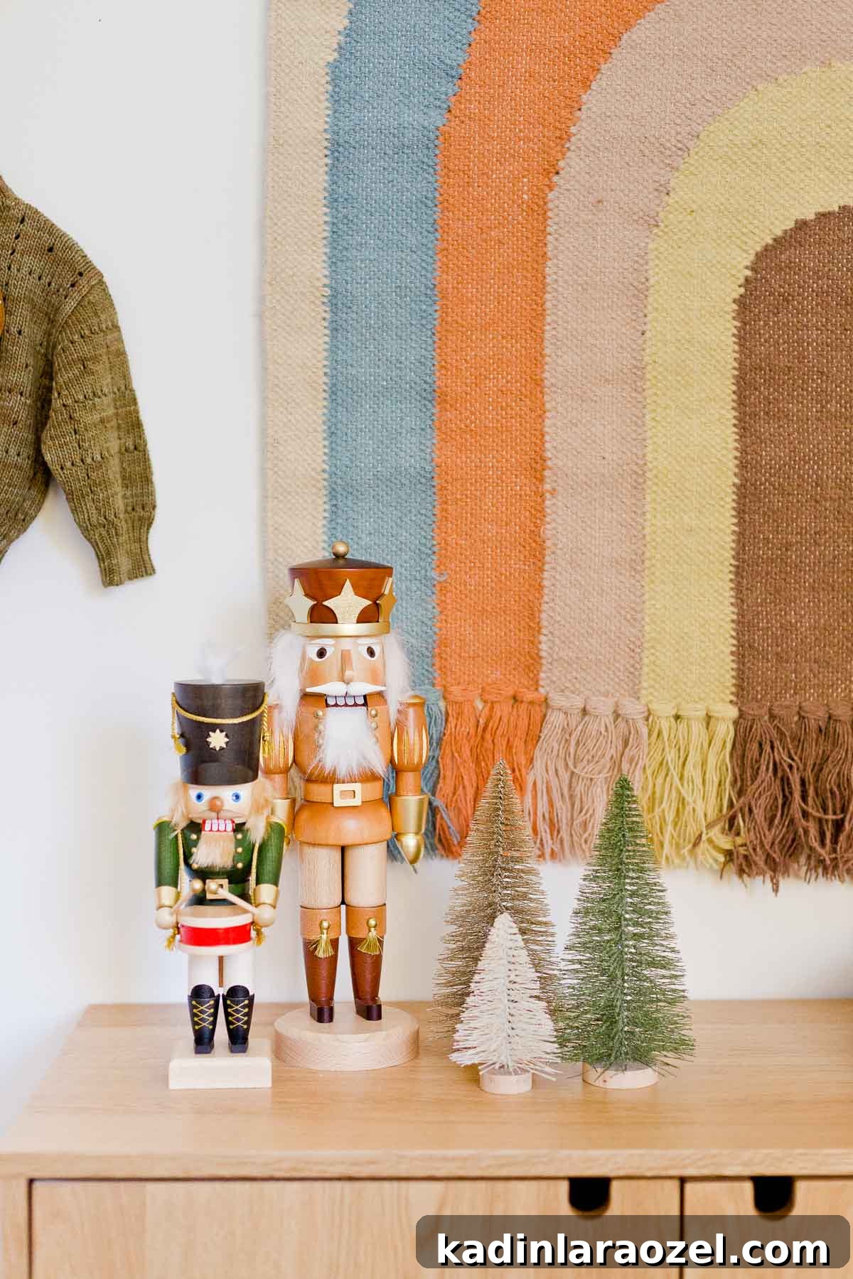 Holiday Nursery Decorating Ideas + Big Baby & Kids Holiday Gift Guide 11 Classic wood nutcrackers for the holidays - decorating a kids room for Christmas!
