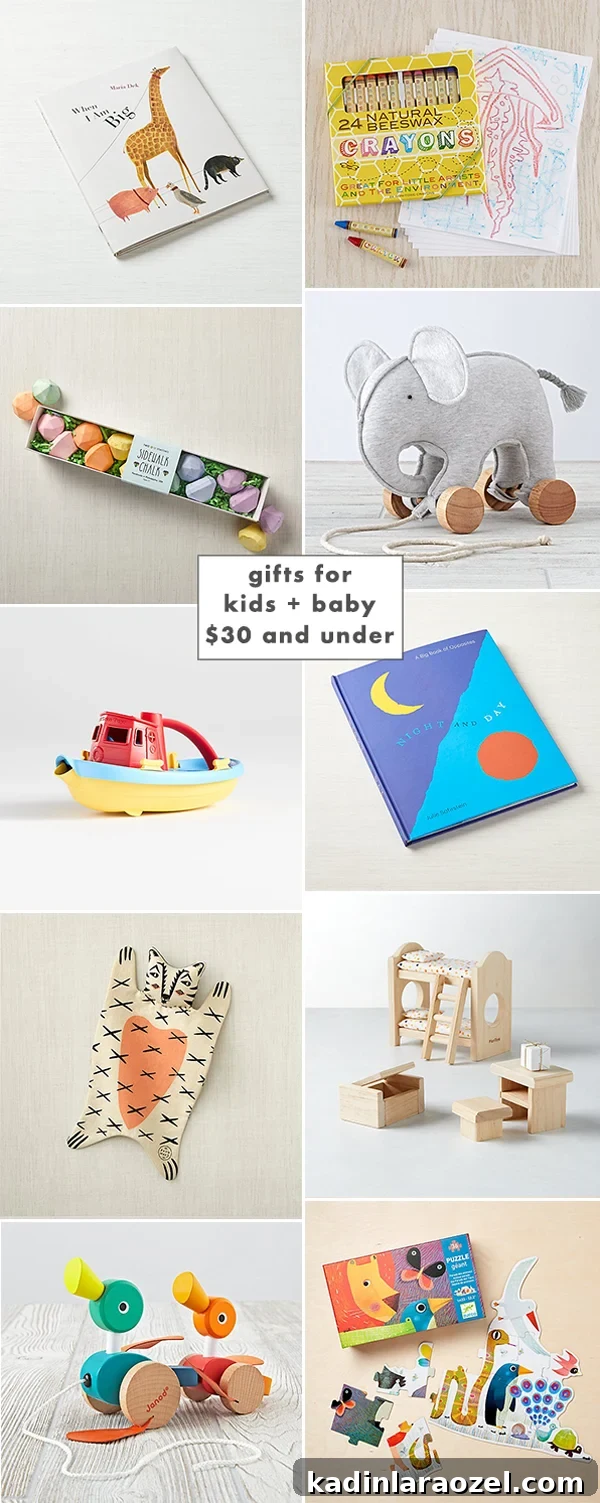 Holiday Nursery Decorating Ideas + Big Baby & Kids Holiday Gift Guide 6 Shop holiday gifts for kids and baby. Everything you see here is $30 or less!