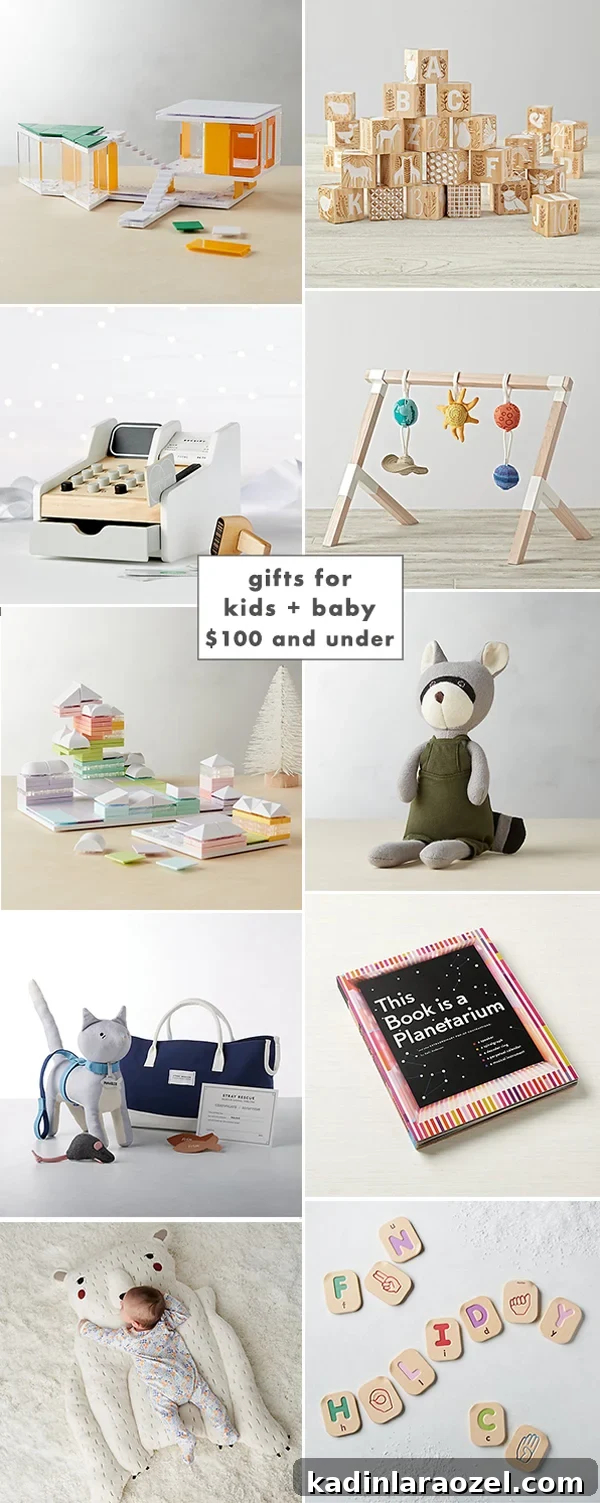 Holiday Nursery Decorating Ideas + Big Baby & Kids Holiday Gift Guide 7 A super cute gift guide for baby and kids gifts under $100!