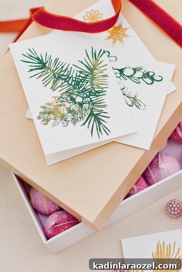 3 DIY Holiday Hostess Gifts That Impress 14 Holiday greeting cards DIY