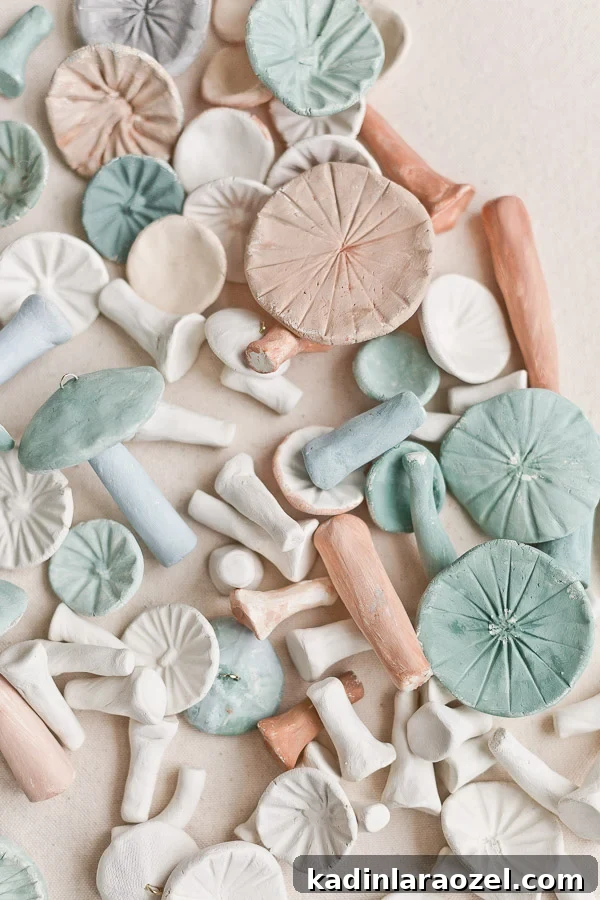 DIY Clay Mushroom Christmas Ornaments: Step-by-Step Guide 12 Unique Christmas Ornaments: How to Make Clay Mushrooms
