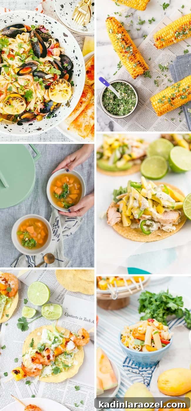 Healthy dinner options that taste good - like tacos, soup, and pasta.