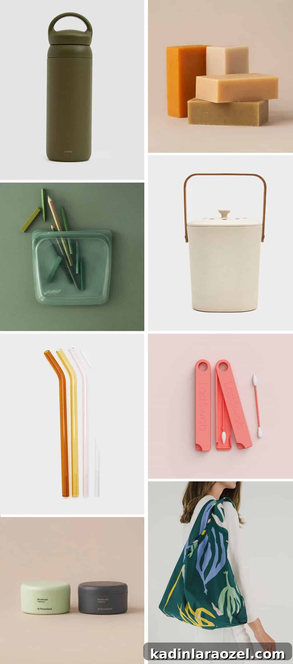Cute reusable products that are eco friendly.